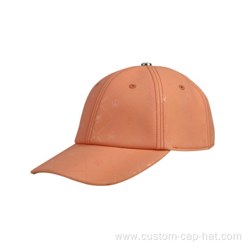 Custom High Quality Leather Baseball Cap